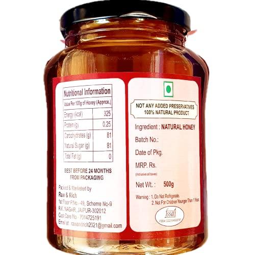 RAW & RICH Raw & Rich Cider Honey - 500 G