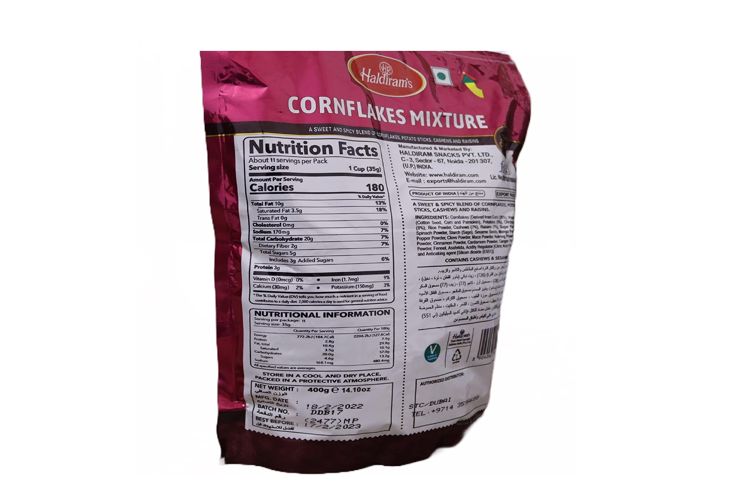 Haldiram’s Haldiram's Corn Flakes Mixture, 400g