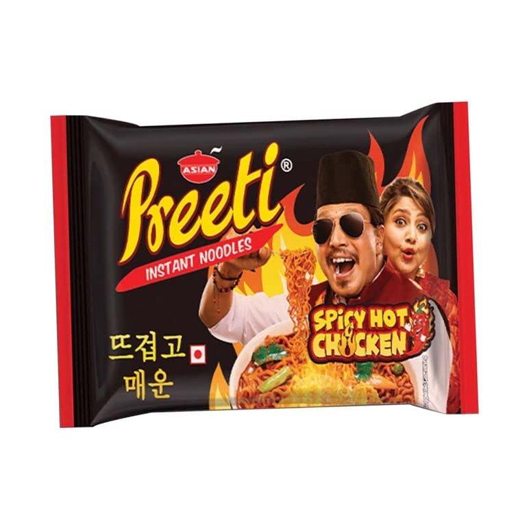 GORKHA FOOD PRODUCTS Gorkha Food Products Nepali Preeti Instant Non Veg. Noodles | Preeti Chaw-Chaw | Nepali Noodles | Pack of 30