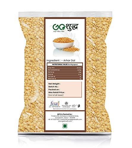 Goshudh-FREEDOM FROM ADULTERATION Goshudh Arhar Dal/Toor Dal 5 kg Packing