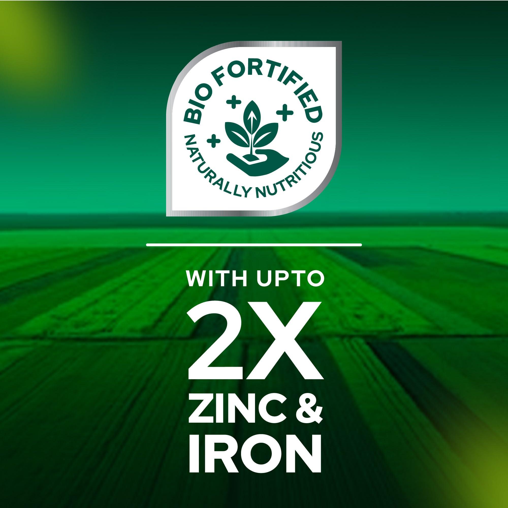 Better Nutrition Better Nutrition Biofortified 2kg Atta | Nutritious, Healthy, 100% Whole Wheat Flour | High in Iron, Zinc, Fiber, and Protein | NO Additives | 100% Natural