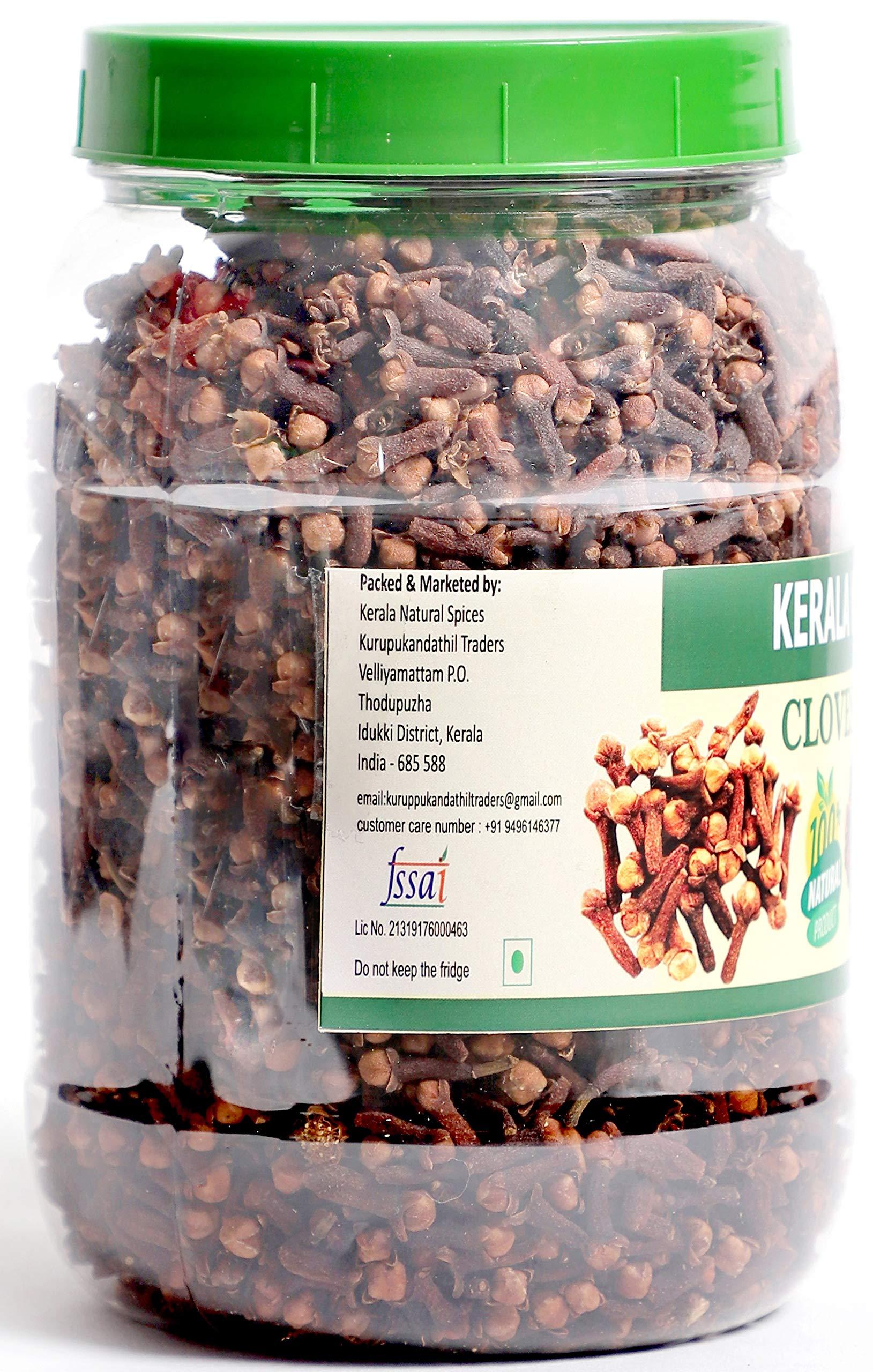 Kuruppukandathil Traders Kerala Natural Spices Whole Cloves/Grambu-100Gm