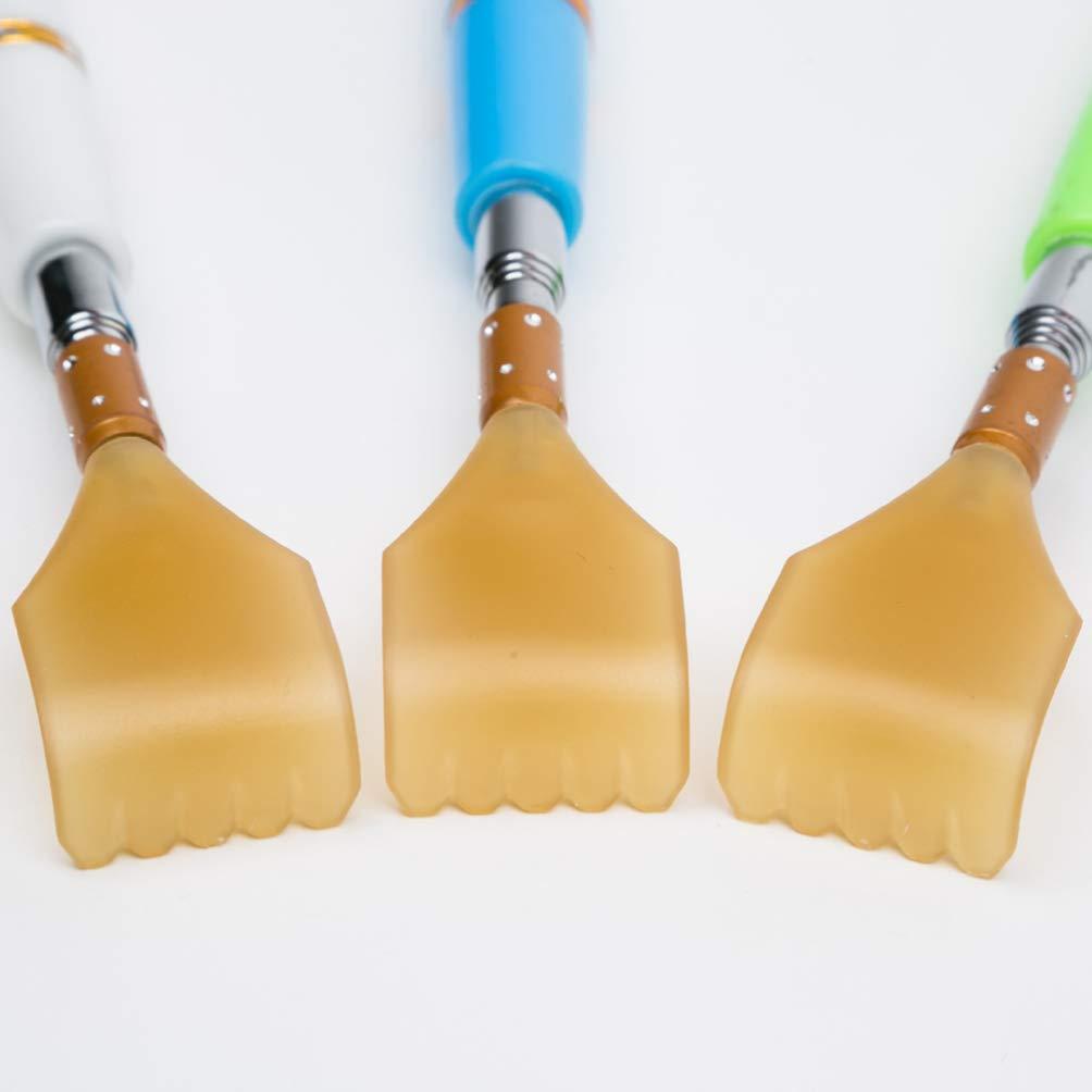 Milisten Milisten Back Scratcher Stretch Adjustable Stainless Steel Back Massager