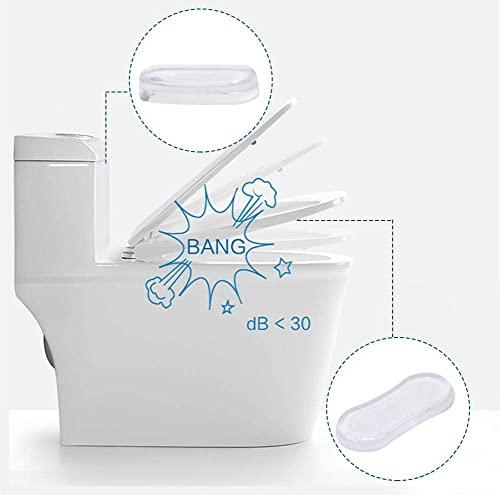 LIVYU LIFE LIVYU LIFE Universal Toilet Seat Bumper (2 sets- 10 Pcs)