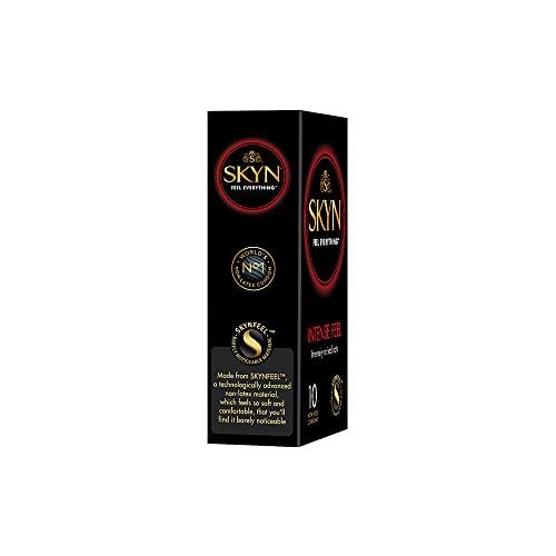 SKYN SKYN Elite ultra thin and ultra soft premium condom 3p and SKYN Intense Feel wave texture with Intensely raised Dots premium condom 3p (Pack of 6 non Latex condoms)
