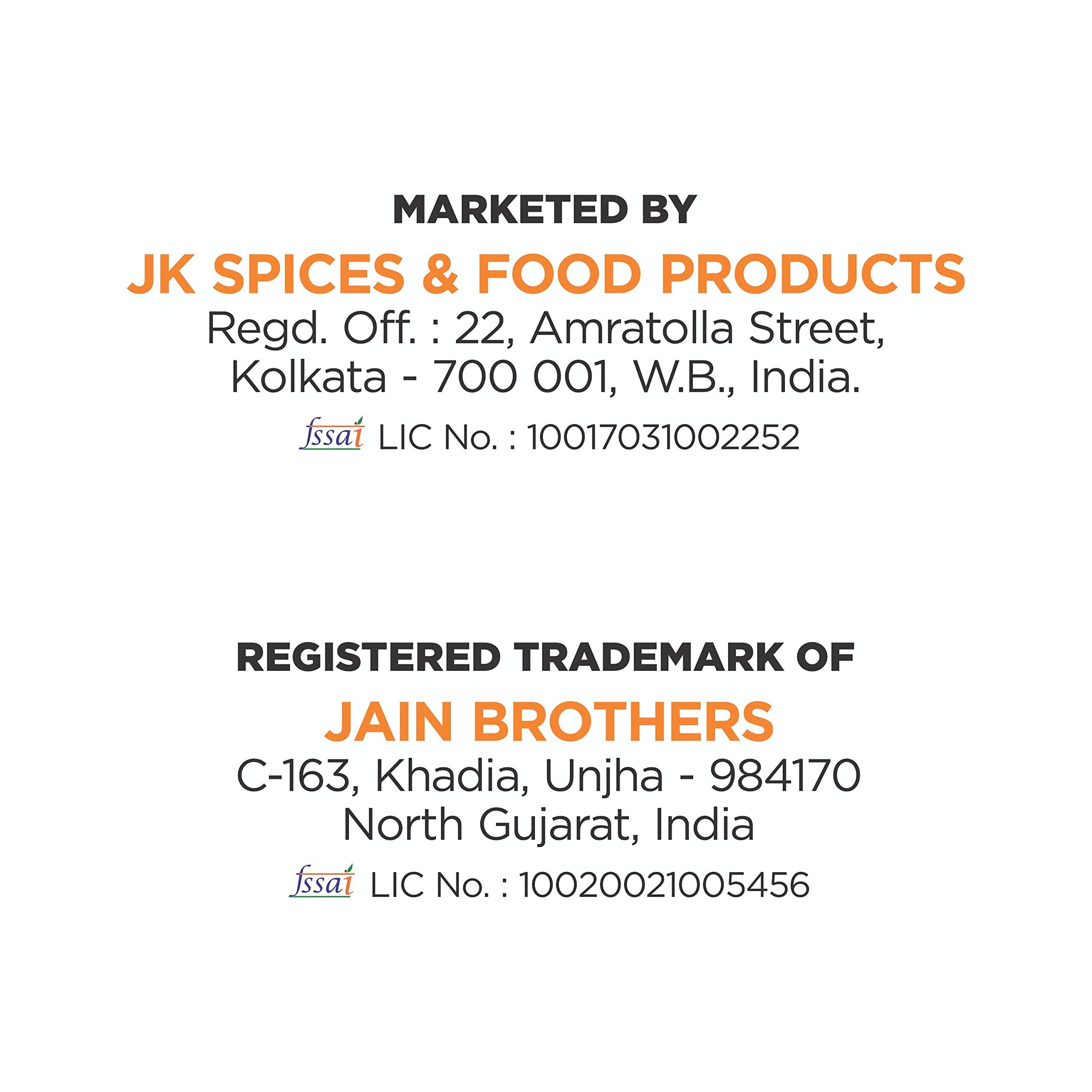 JK JK Kala Jeera, 100 Gm (Pack Of 5) | Karunjeeragam/Kala Jeera/Kalonji Seed | Whole Black Cumin Seeds | 100% Natural | Spice Enrichment, 500 Gm