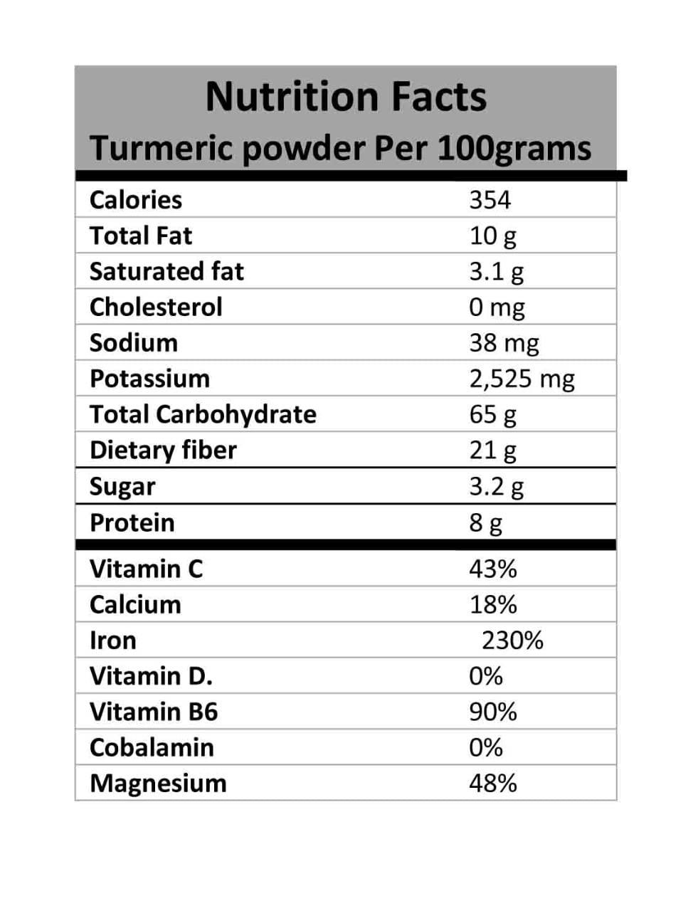 sk foods Turmeric powder halad powder 600grm