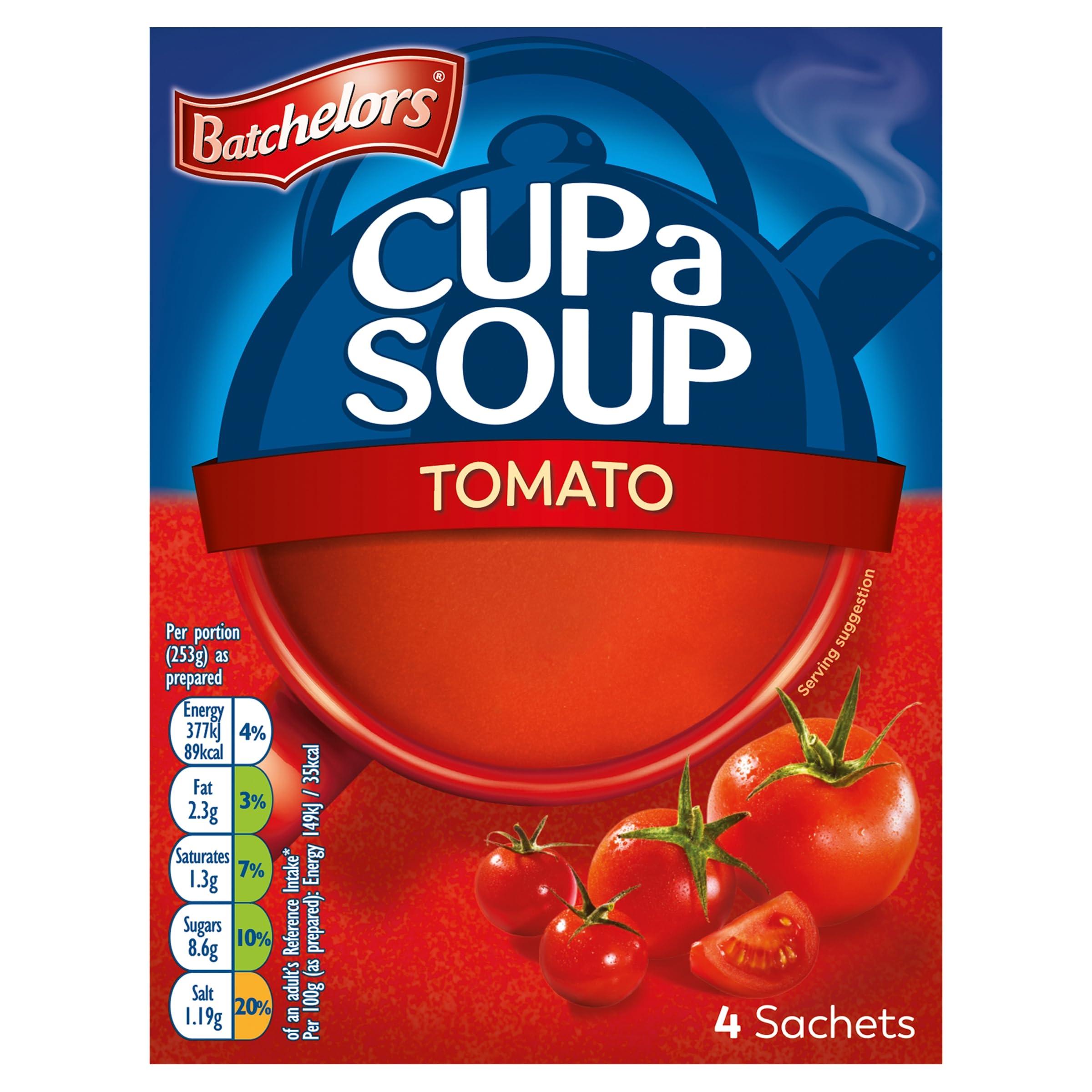 Batchelor's Batchelor's Cup a Soup 4 Sachets - Tomato, 93 g