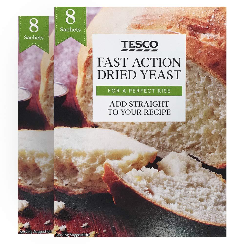 Tesco Tesco Fast Action Dried Yeast, 2 x 56 g