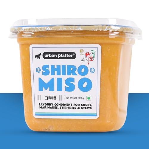 urban platter Urban Platter Shiro Miso, 500g (Light Miso Paste | Soy Based | Japanese Staple)