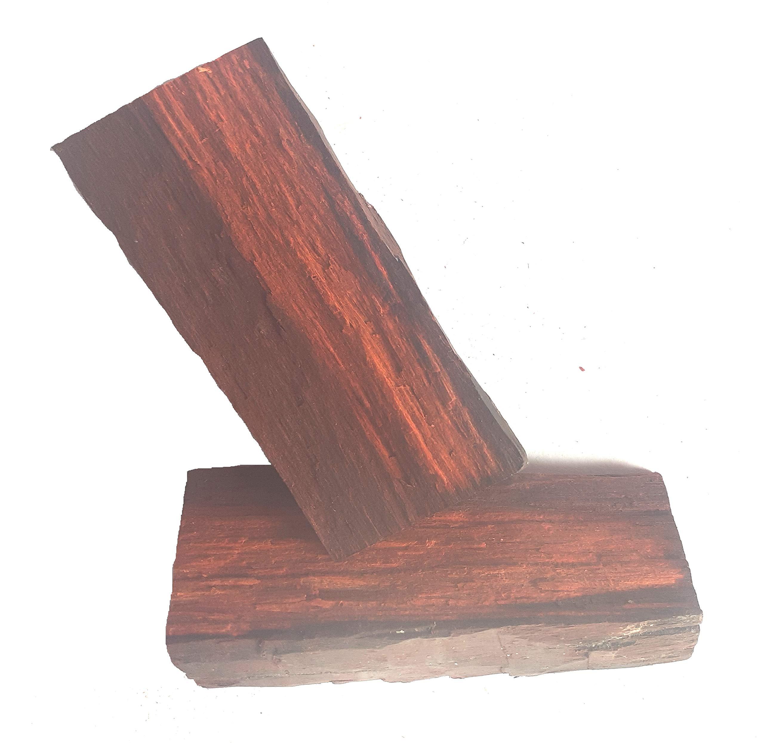 CHEZEL CHEZEL® Red Sandalwood Stick Organic Raktchandan lakdi 40 to 200 Grams (Red) (90 Grams)