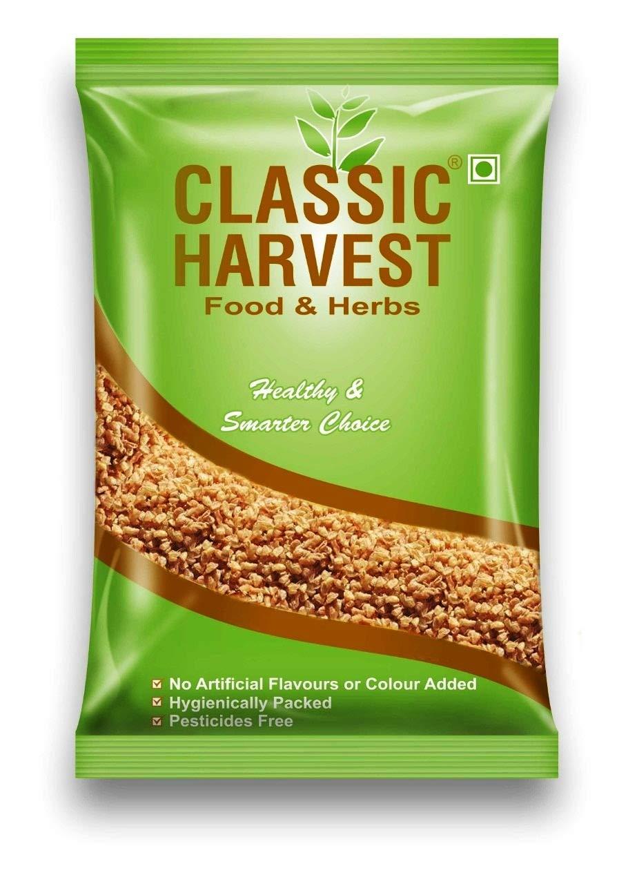 Classic Harvest Classic Harvest Healthy and Nutritious Roasted Wheat Daliya/ Dalia / Broken Wheat 2000g (Pack of 4, 500 gm Each)