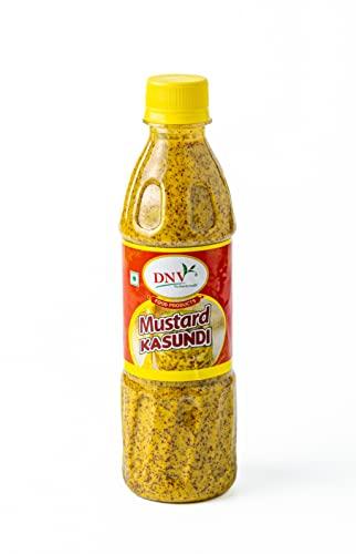 DNV DNV Natural Bengali Kasundi Mustard Sauce 1.4kg, 350g (Pack of 4)