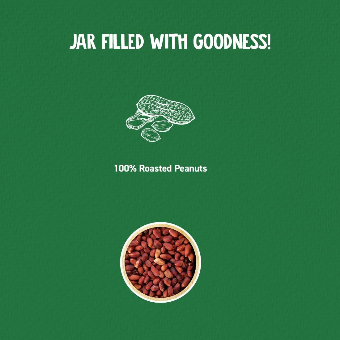 Alpino ALPINO Natural Peanut Butter Smooth 800g - Made with 100% Roasted Peanuts - 30g Protein, No Added Sugar & Salt, non-GMO, Gluten Free, Vegan Plant Based, Unsweetened Peanut Butter Creamy 400g, Pack of 2