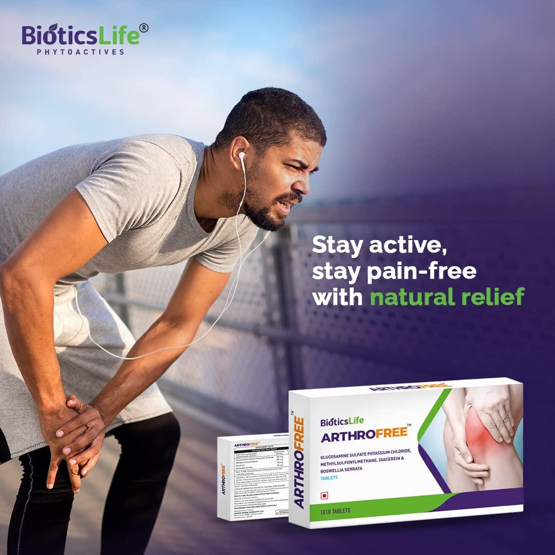 BIOTICSLIFE BIOTICSLIFE Arthrofree Tablets for Joint Pain. Pack of 30