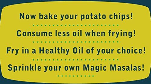 Yati's Yatis Dry Potato Sticks (Laccha/Sev), Ready to Fry or Bake Crispy & Crunchy Snack, No Preservatives, Perfect Tea-Time & Party Snack, Fully Falahari for Fasting - 300g (150g x 2)