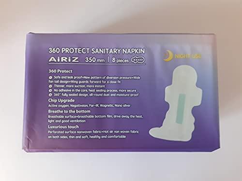 AIRIZ AIRIZ Airiz Sanitary Napkin 350mm size with 8 Sanitary pads (1)