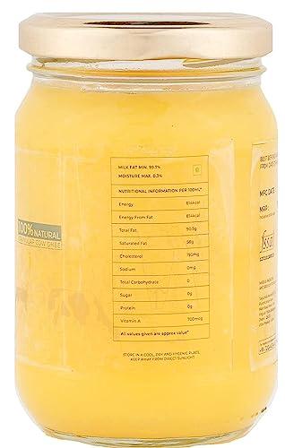 TATYA MILK WORKS Tatya Milk A2 Desi COW Ghee (500 ml, Gir Cow)