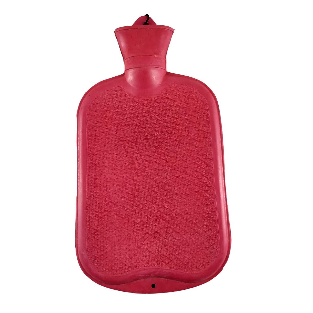 Duckback Duckback Original Leakproof Hot Water Bag Bottle with Metal Cap for Pain Relief, Back pain, Neck pain, Stomach pain etc (Large 1.5 litres , Pink)