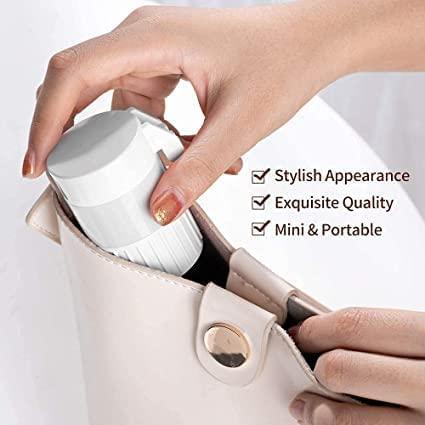 see ever see ever Pill Cutter,Pill Crusher Grinder Splitter,Portable Mini Pill Cutter for Small or Large Pills,Medicine Tablet Vitamin Organizer with Storage Container(1)