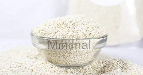 minimal Minimal Hulled White Sesame Seed/Nylon White Till,1kg