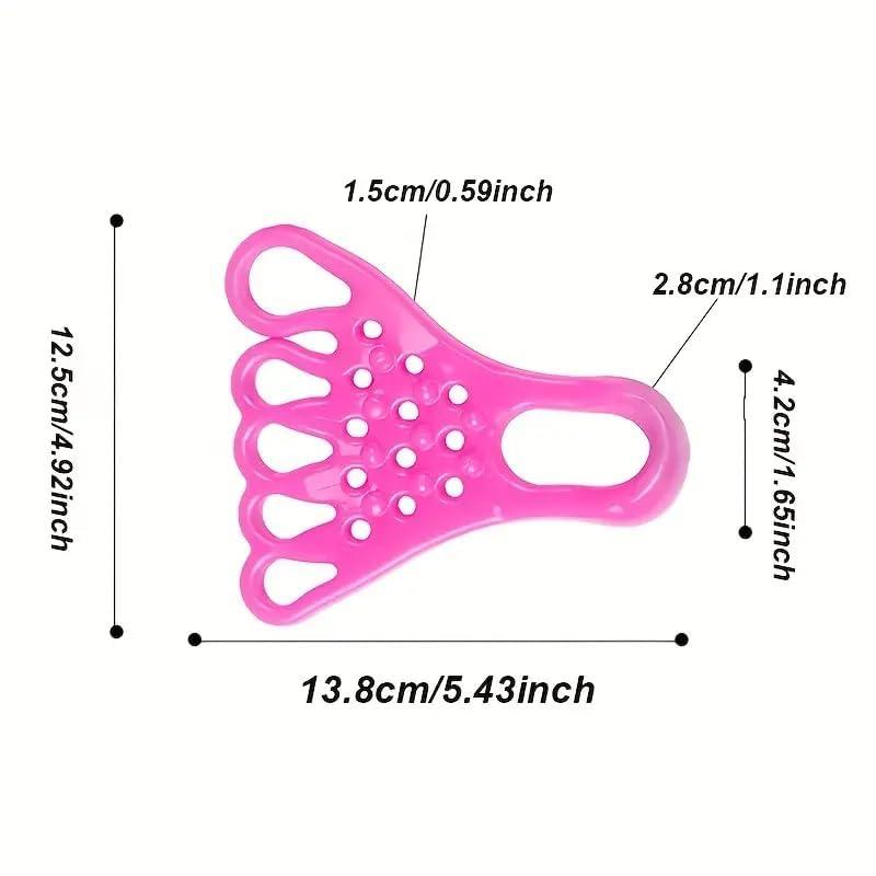 BELLOX ENTERPRISE BELLOX Hallux Valgus Corrector Toe Support, Silicone Foot Stretch Strap Bunion Bone Hallux Valgus Corrector Toes Separator Sole Stretch Band, Toe Exercise Stretchy Band Fitness Supply Exercise Bands