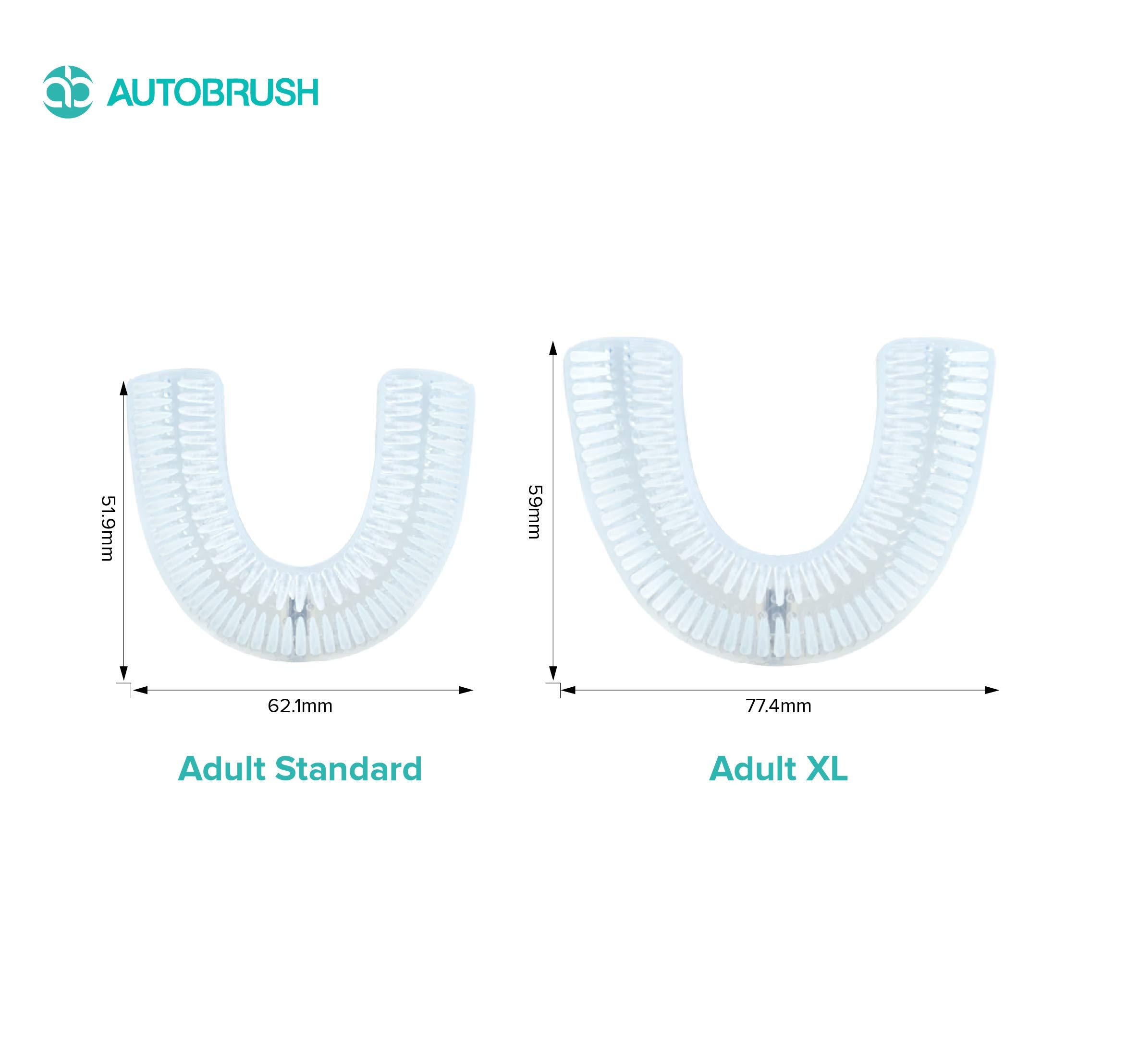 autobrush AutoBrush Spare Brush Head Replacement - Adult and Kid Sizes (Ages 3-4, Kids)