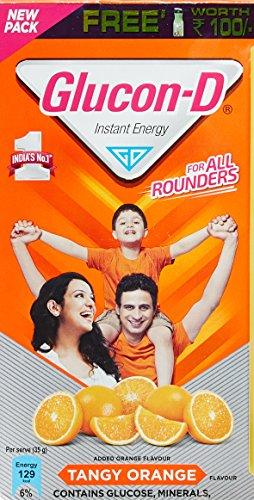 Glucon-D Glucon-D Instant Energy, Orange, 1Kg With Free Sipper Bottle Worth