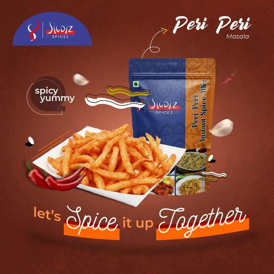 Sigdiz Sigdiz Spicez Peri Peri Instant Spice Mix (50 gms ) (150 gms)
