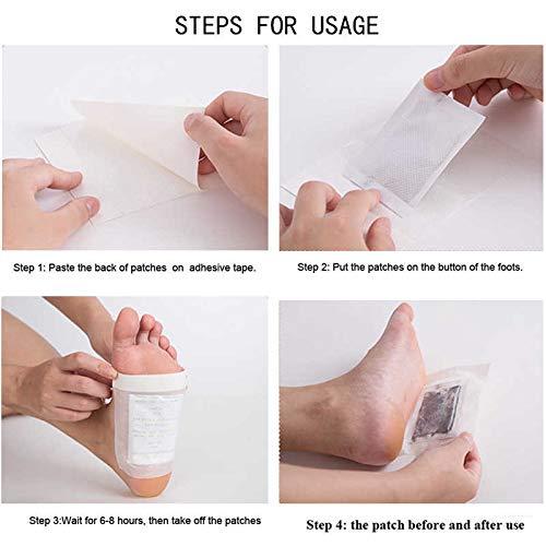 Orcoa Orcoa Premium Cleansing Detox Foot Pads, Organic Non GMO Adhesive Pads, Relieve Stress, Sleep Better, Pain Relief. (Pack of 20)