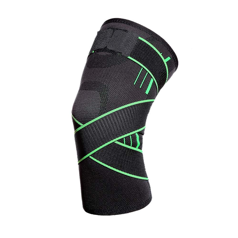 Decdeal Decdeal Knee Support Professional Protectives Sports Knee Pad Outdoor Running Knee Pads Green XL