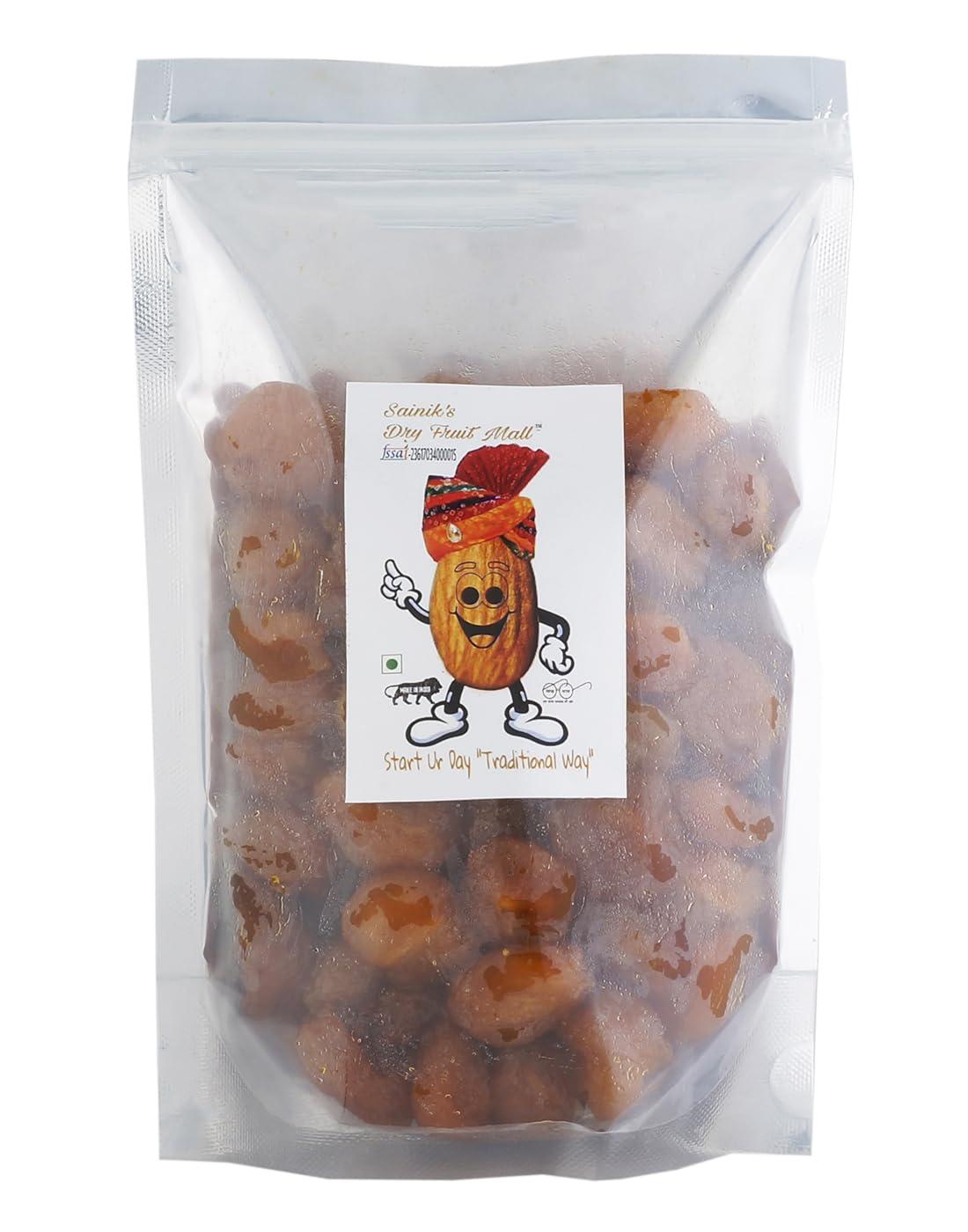 SAINIK\'S Dry Fruit Mall - Start UR Day \"Traditio Sainik\'s Dry Fruit Mall Aloo Bukhara Dry | Aloo Bukhara Dry | Dried Plum Jumbo | Alpagoda Pandu | Alpakoda Pazham (800 Gram)