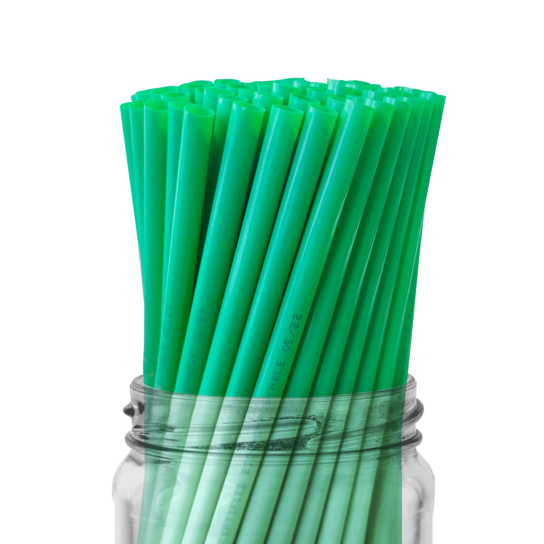 Dr. Bio Dr. Bio Biodegradable Compostable Straw 200Pieces Eco Friendly, Thick Quality, Made of Corn Starch | 2.25 cm x 19 cm | 8 mm (Pack of 2)