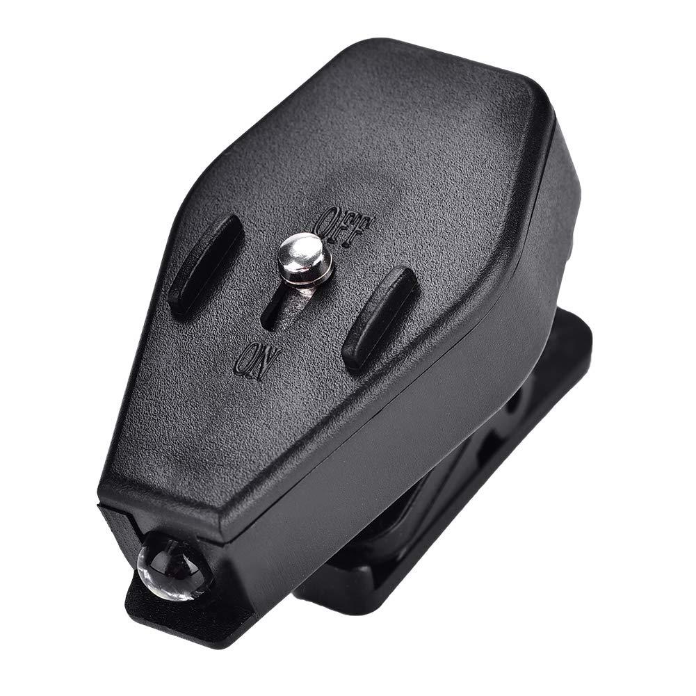 VGEBY 1 Pair Eyeglass Reading Light, Eyeglass Flashlight Clip LED Light Clip On Eye Glasses Light Flashlight Reading Night Lamp