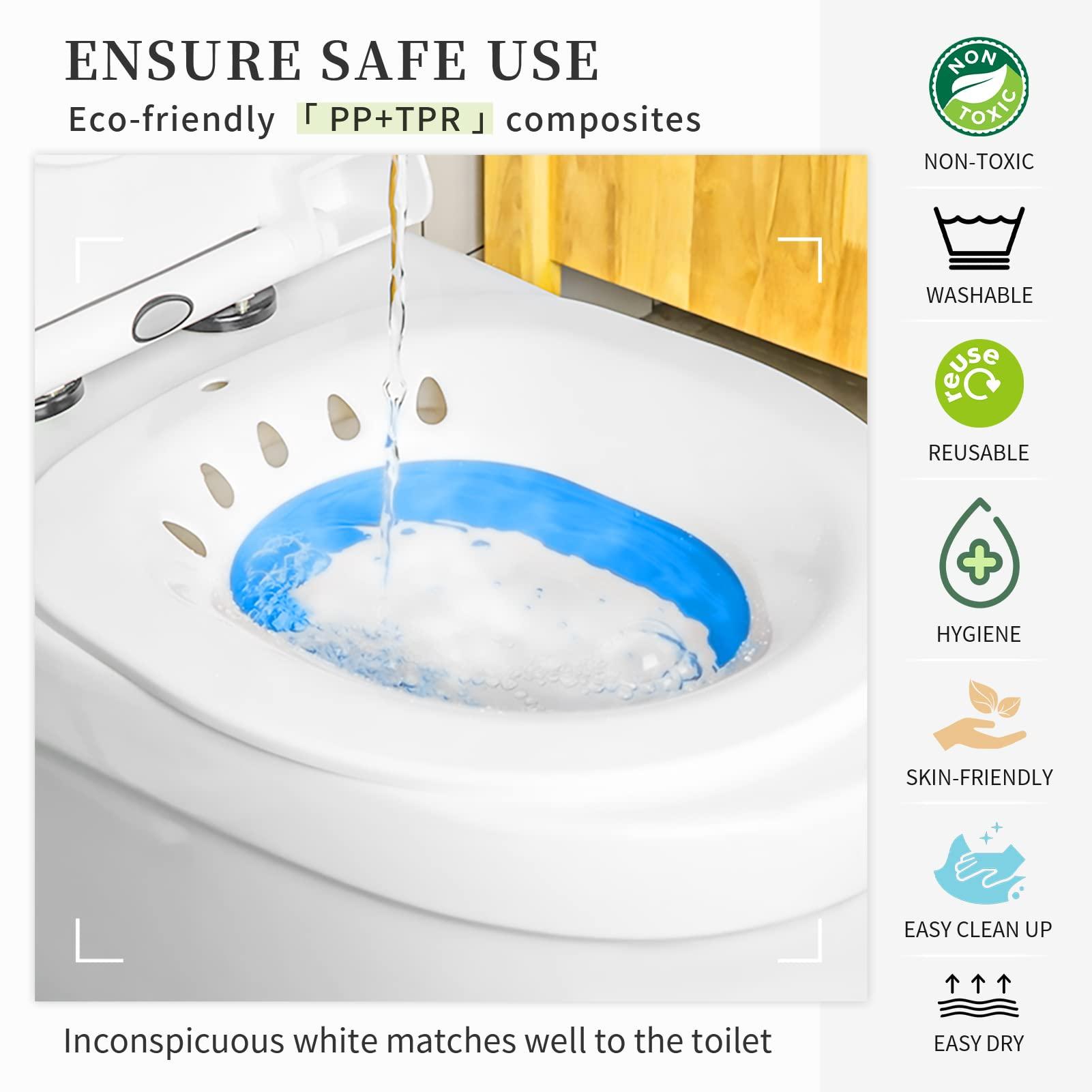 Fabulas Fabulas Sitz Bath For Toilet Seat Hemorrhoid Postpartum Care - Multicolor