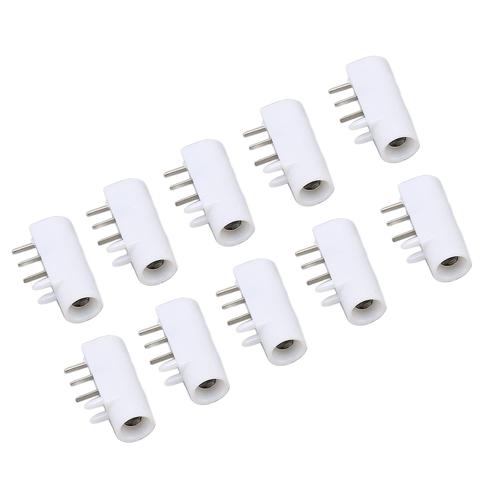 Nunafey Electrode Machine Socket, Potable 2.35 Safety 10pcs Small Size TENS Machine Socket for Home Salon Use