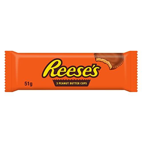 Reese's Reese's Hershey's 3 Peanut Butter Cups 51g (Pack of 2)