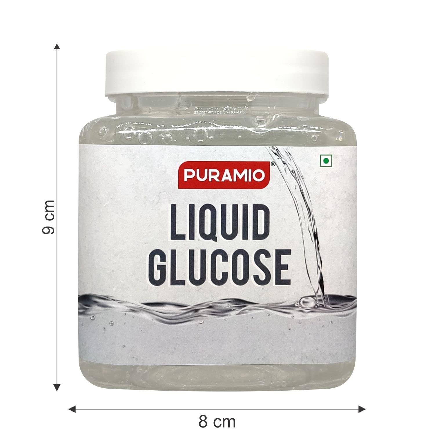 PURAMIO Puramio Liquid Glucose / Glucose Syrup /Sweetener for Baking & Deserts, (1000g)