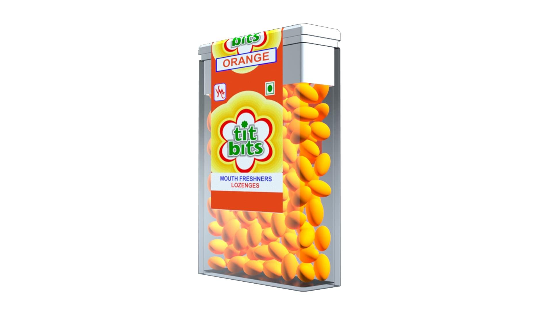 titbits titbits Mouth Freshener Container (12 Pieces ) -Pack of 3