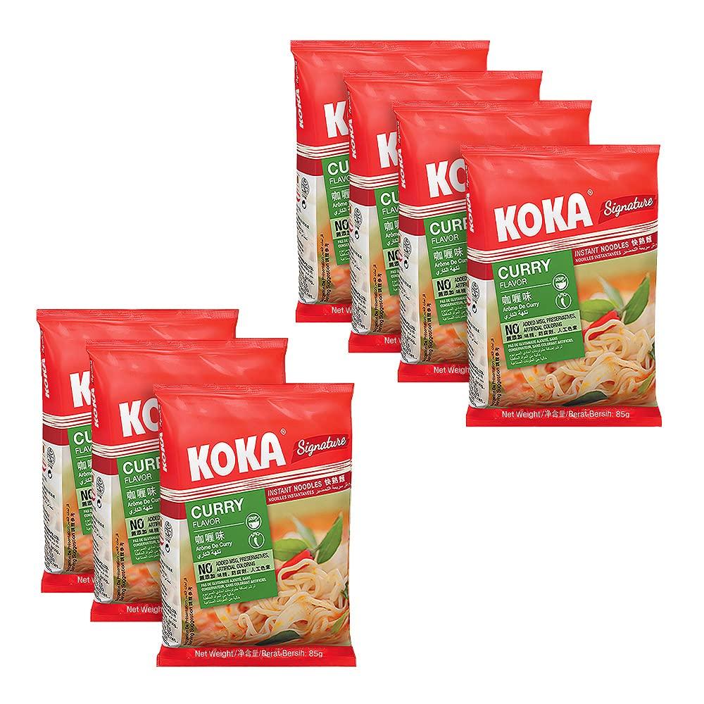 KOKA KOKA Signature Curry Noodles(85g x 7 Packs) \"(HALAL Certified)\"