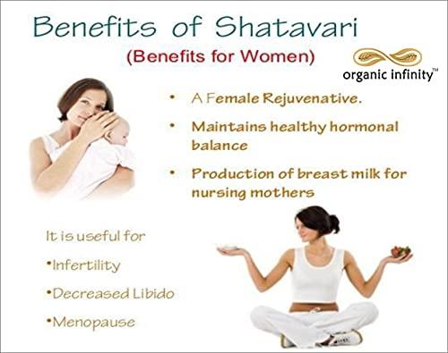 Organic Infinity Organic Infinity Shatavari Root Powder / Asparagus Powder - 100 GM by Organic Infinity