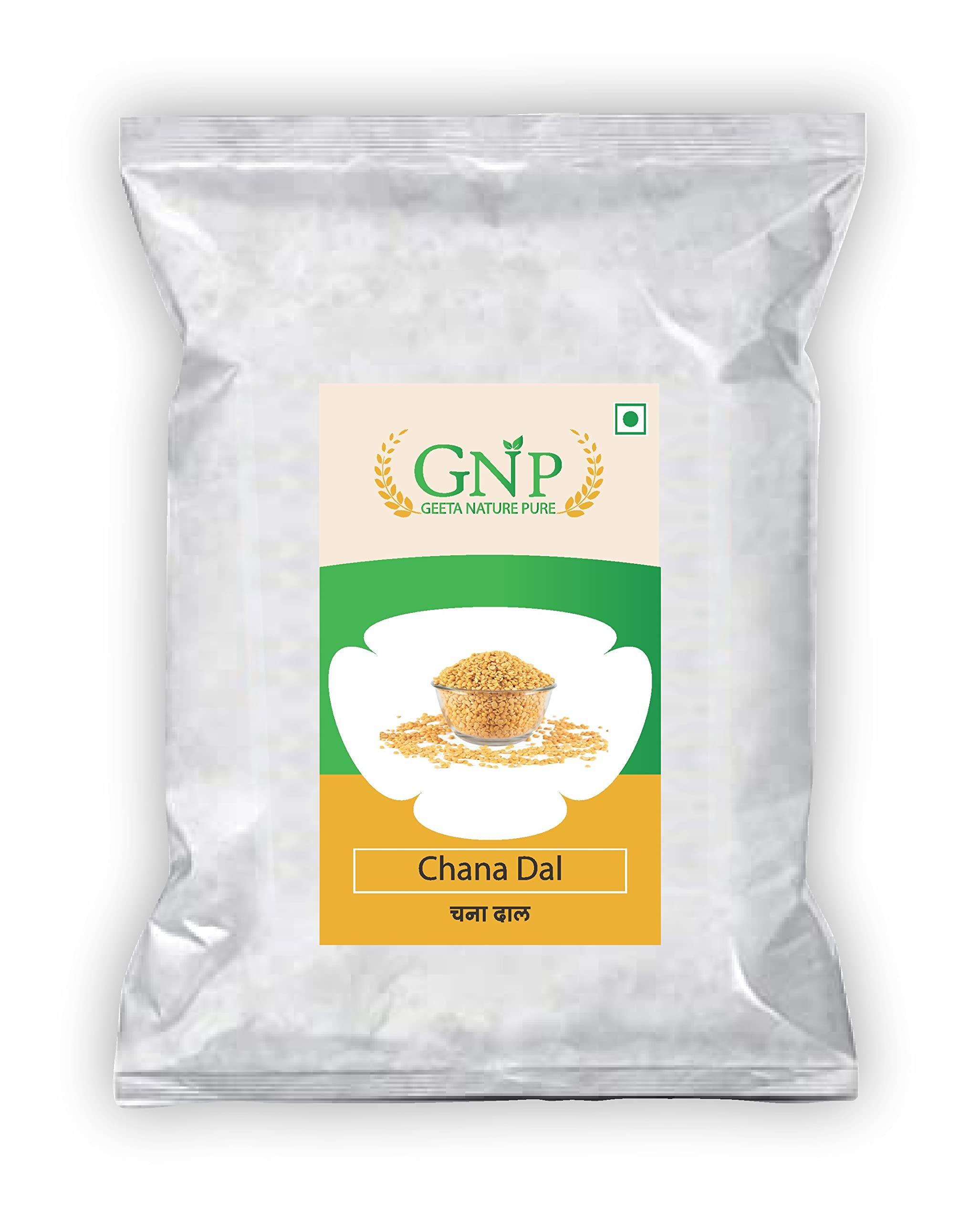 GEETA NATURE PURE GEETA NATURE PURE Chana Dal Sabut/Unpolished Chana Dal - Organic Healthy Pulses/Bengalgram/Kandi pappu/Chana Dal - 100% Organic (Pack Of 250 Gram)