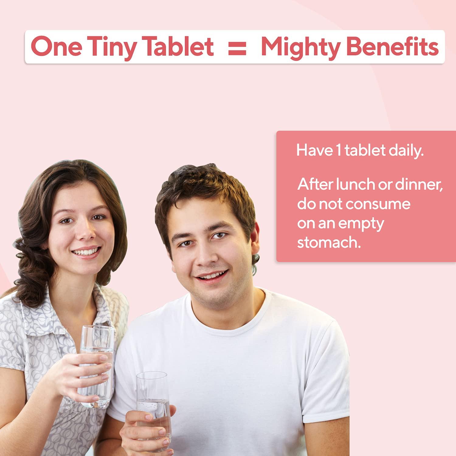 Zingavita Zingavita Advanced Biotin Tablets | Boosts Keratin Production, Reduce Hair Fall and Promote Hair Growth with Natural Sesbania Agati Leaf Extract & Hair Vitamins (Biotin, Vitamin C, Vitamin E & Zinc) for Healthy Hair, Skin & Nails For Both Men & Women