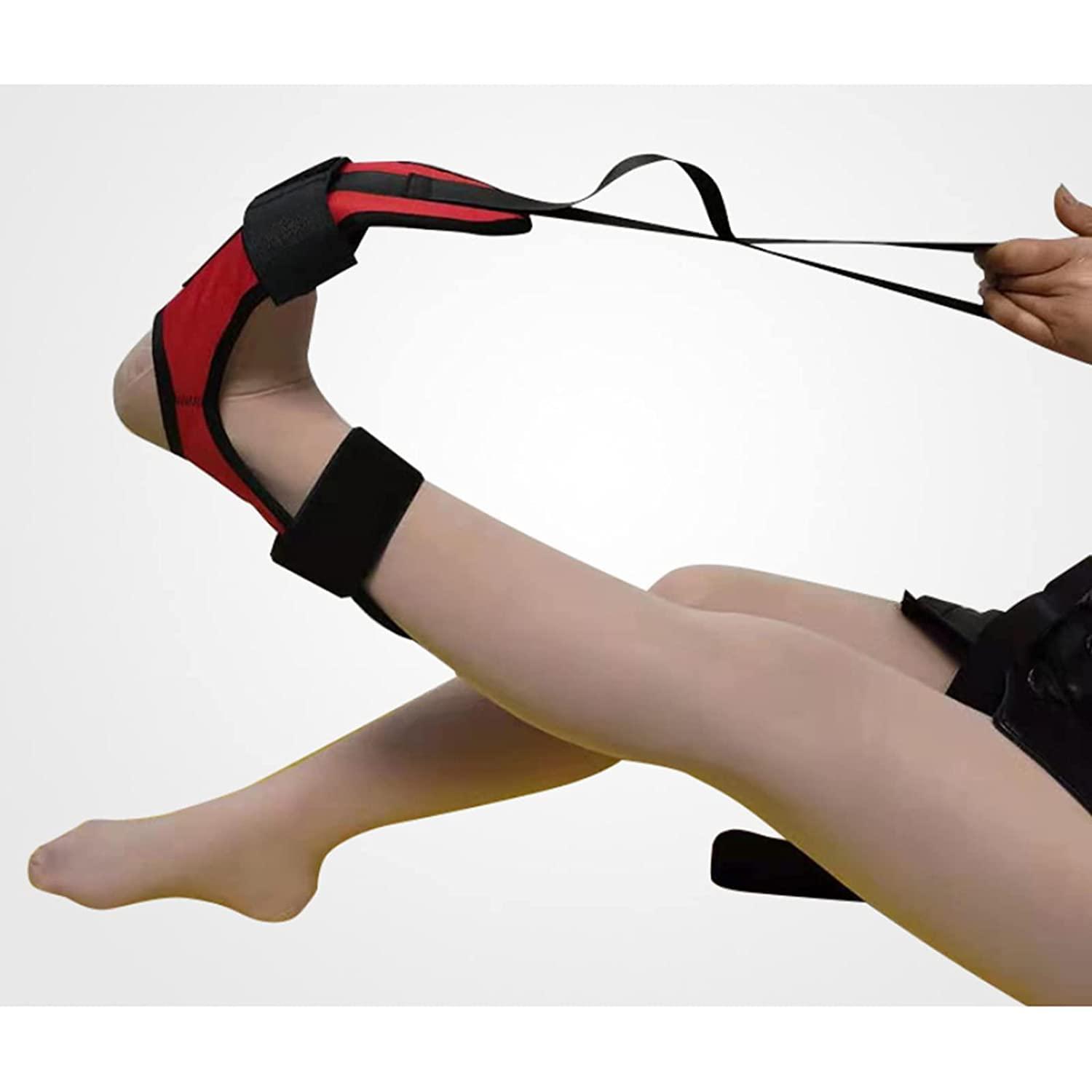 UBERSWEET Yoga Stretching Strap Ligaments of Leg Stretching Belt Plantar Stretch Band Foot Ankle Joint Correct Belt Taekwondo Gymnastics Exercises Strap/