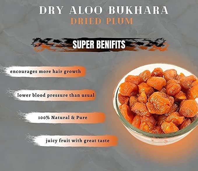AAFARIN AAFARIN PREMIUM AFGHAN ALOO BUKHARA | DRIED PLUMS | ALU BUKHARA (500 GRM)