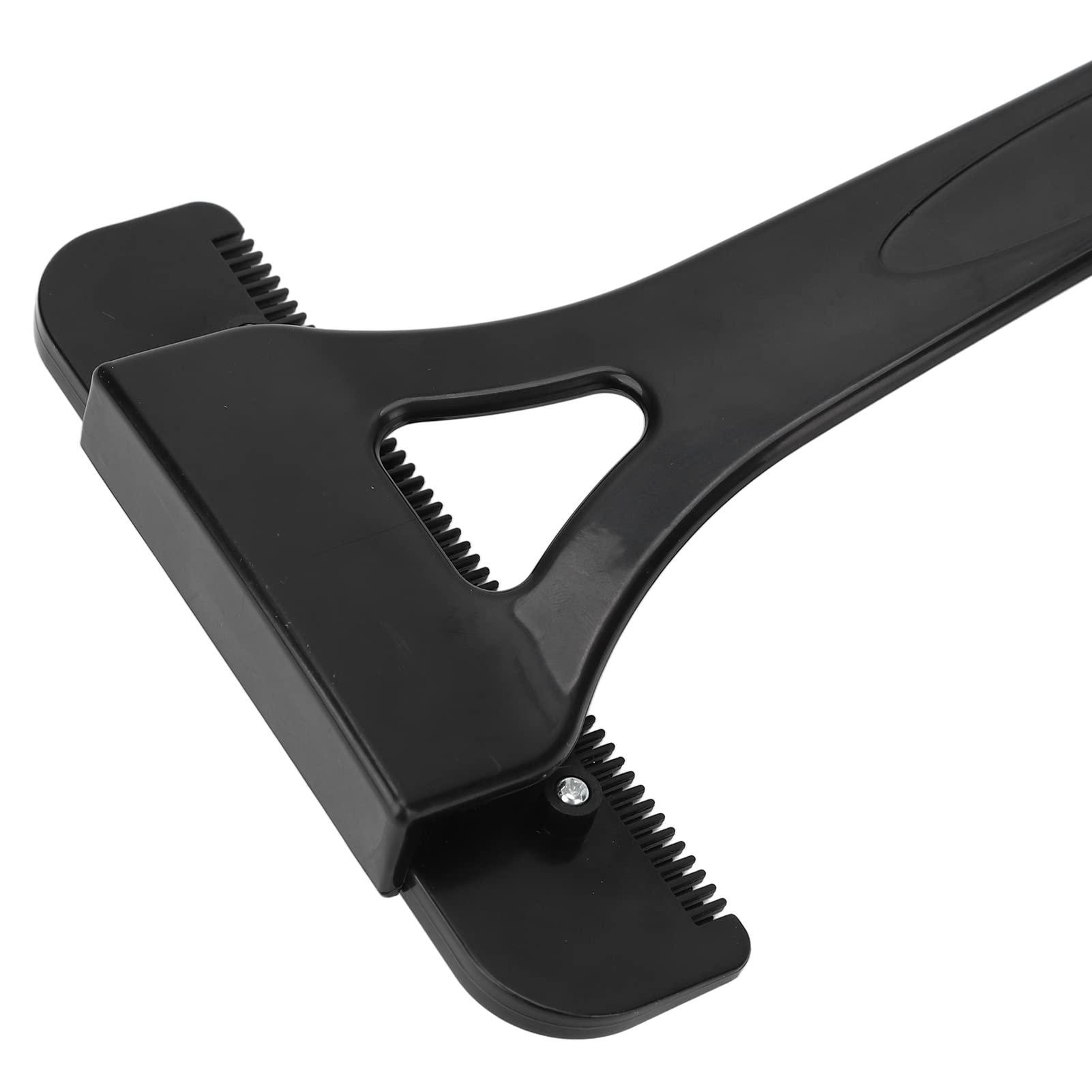 FOPU Manual Back Blade, Quickly Remove Wide Blade Lightweight Back Blade Foldable Extra Long Handle for Bathroom for Men