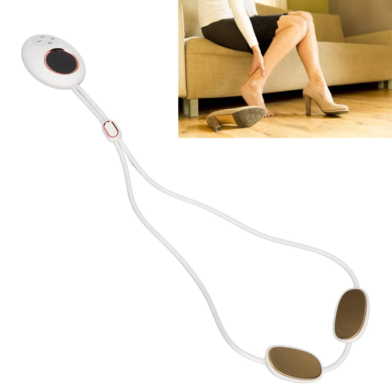 DNEI Pendant Neck Massager, Intelligent Hanger Neck Massag Cordless for Neck Relax for Shoulder (White)