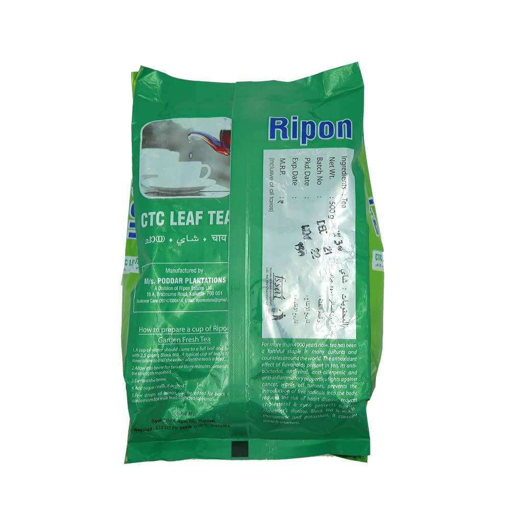 Generic Black Tea Granules | Rich Taste of Assam Tea | Ripon CTC Leaf Tea | 500g