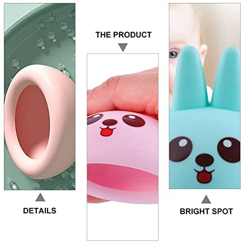 HEALLILY 4pcs Mom Palm Cup Pressure Drum Massage Cup Sputum Remover for Burping Toddler