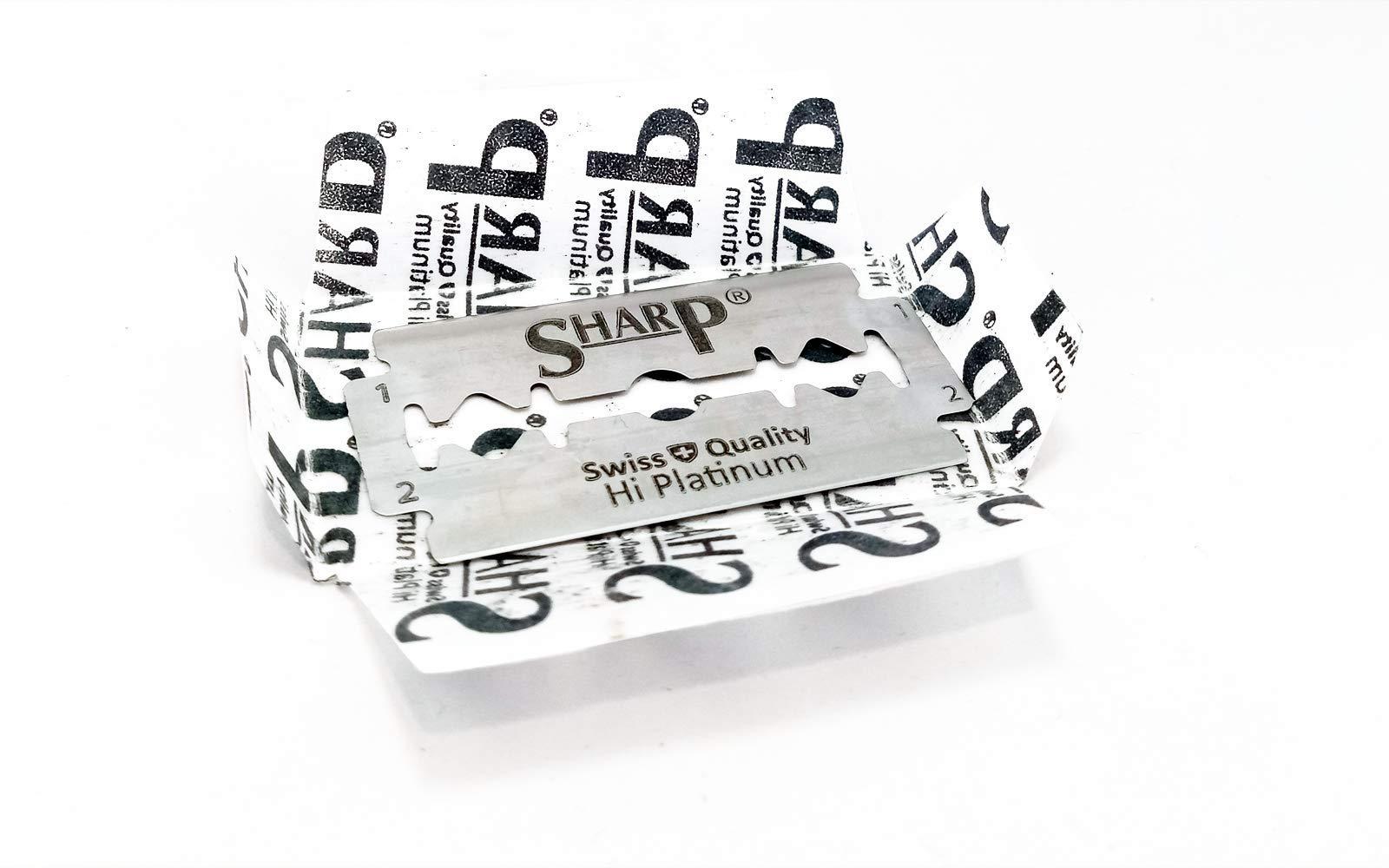 Durablade 100 Sharp Hi Platinum Double Edge Razor Blades